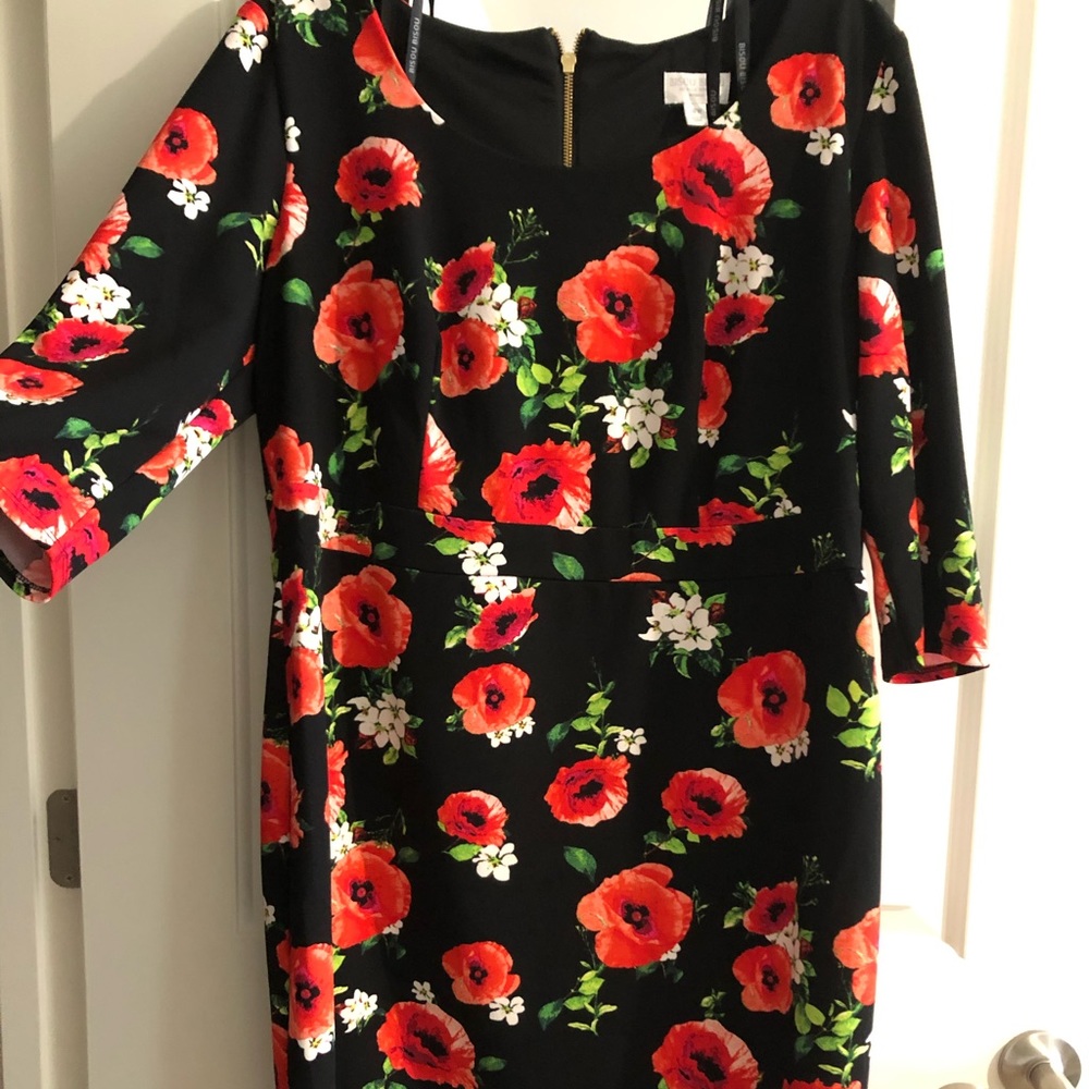 Midi Floral Formal Dress